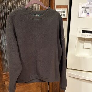 Orvis Dark Green Crewneck fleece pullover